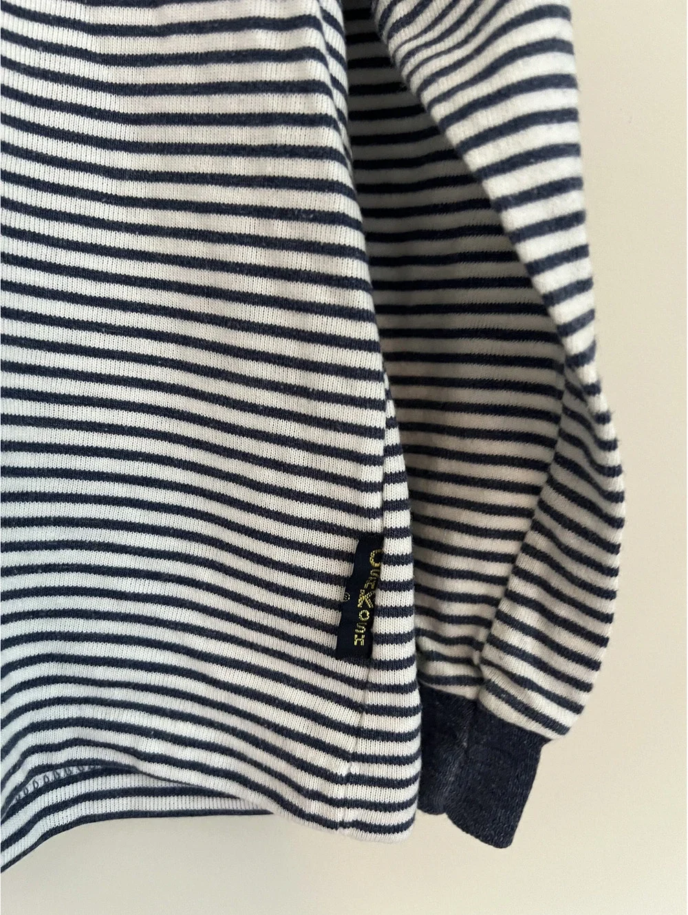 Vintage OshKosh Boys Blue White Striped Long Sleeve Shirt